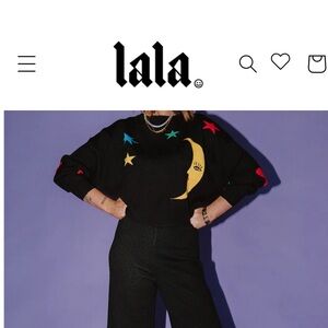 Dressed in lala *SWEATER ONLY*of Celestial Knit Set S/M